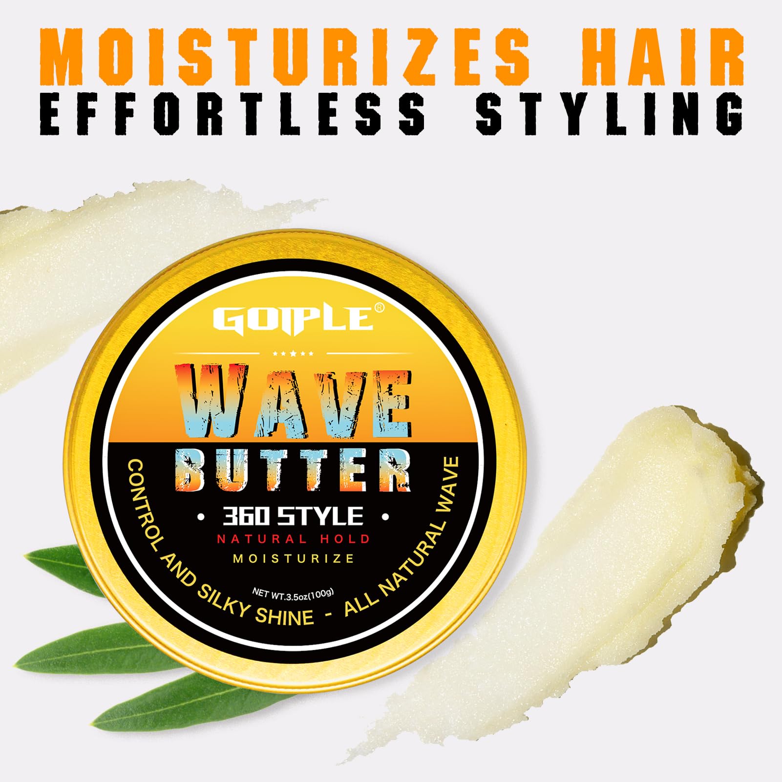 Foto 6 pulgar | Wave Grease Goiple Wave Butter 360 Para Hombre Con Manteca De Karité - Venta Internacional.