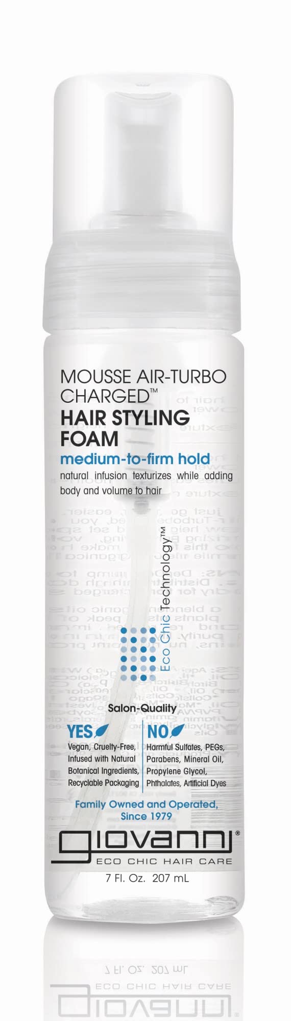 Espuma Para Peinar Giovanni Mousse Air-turbo Charged 200 Ml X3 - Venta Internacional.