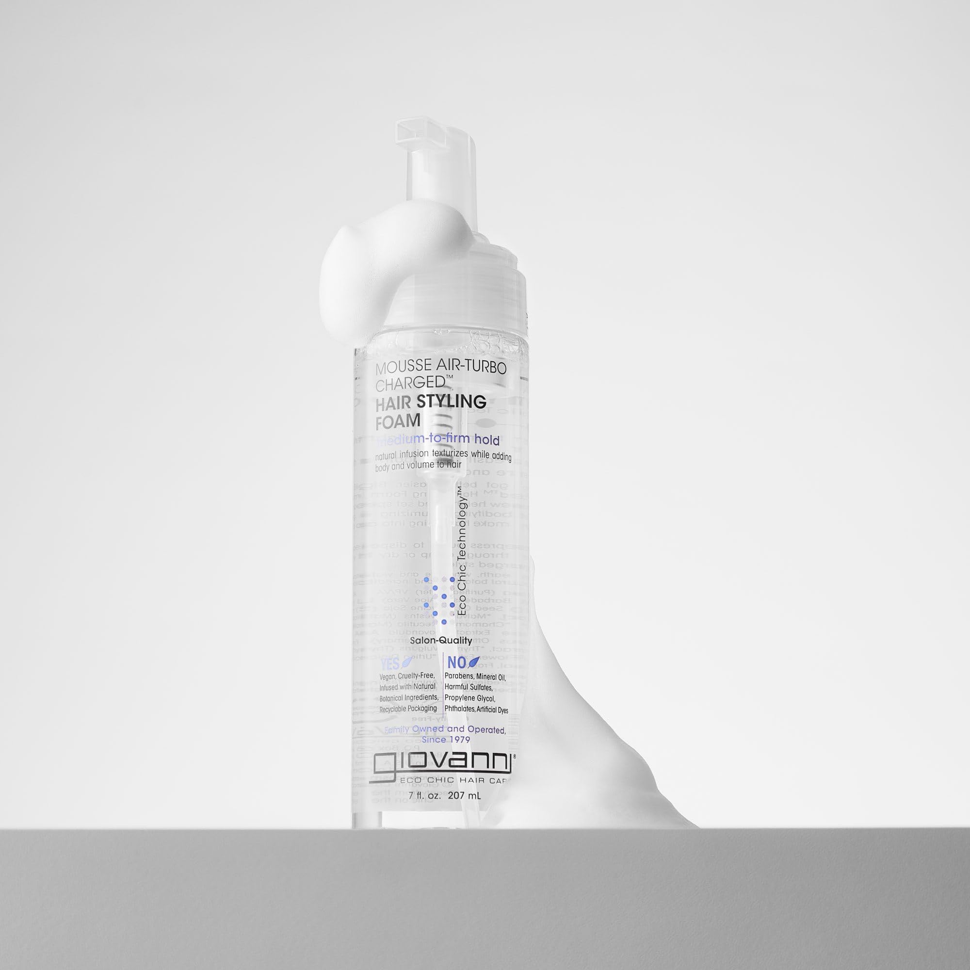 Foto 5 pulgar | Espuma Para Peinar Giovanni Mousse Air-turbo Charged 200 Ml X3 - Venta Internacional.