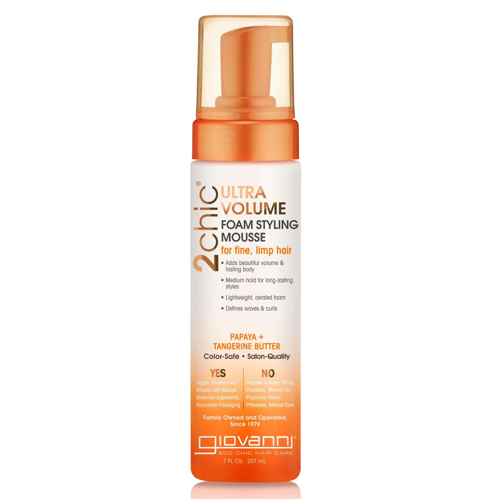Foto 2 pulgar | Espuma Para Peinar Giovanni 2chic Ultravolume, 200 Ml - Venta Internacional.