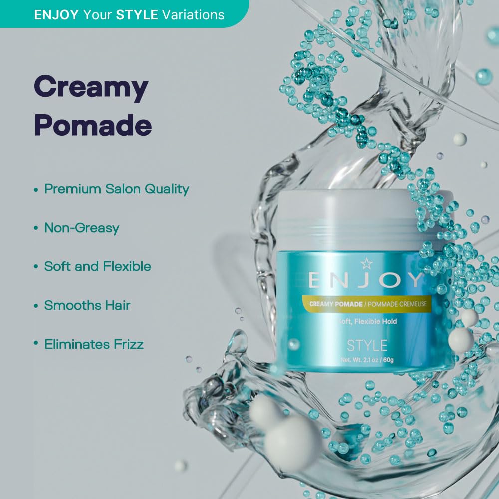 Foto 3 pulgar | Crema De Pomada Enjoy Creamy Coconut 62 Ml - Venta Internacional.