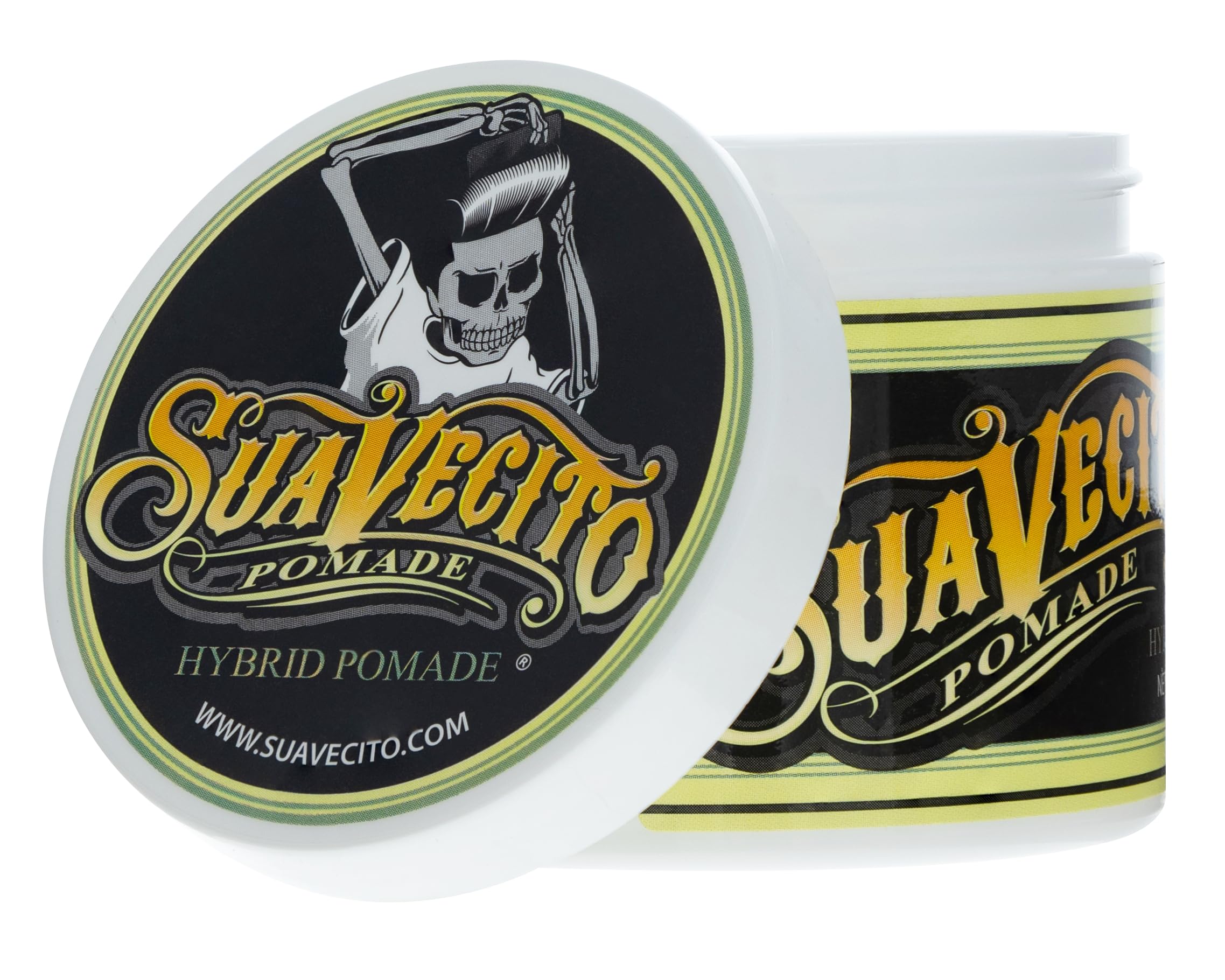 Foto 3 pulgar | Pomade Suavecito Hybrid, 118 Ml, Fijación Media Y Alto Brillo Para Hombre - Venta Internacional.