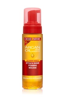 Foto 1 | Mousse Para Peinar Creme Of Nature Con Aceite De Argán Style & Shine, 200 Ml - Venta Internacional.