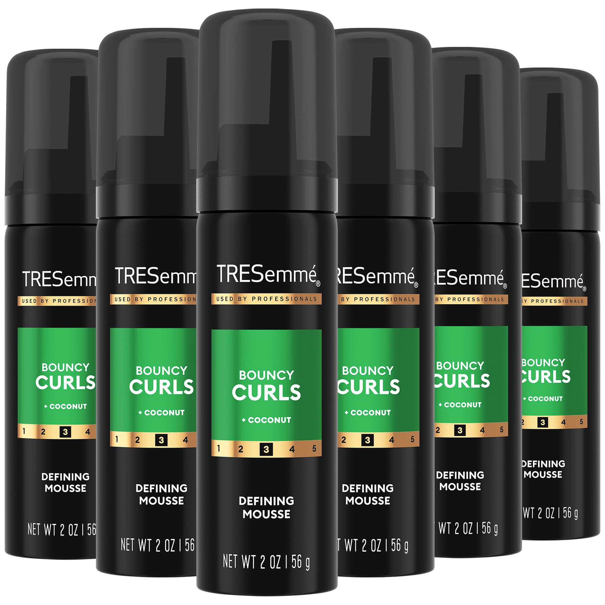 Mousse Para El Cabello Tresemmé Defining Bouncy Curls  60 Ml  Paquete De 6 Unidades - Venta Internacional.