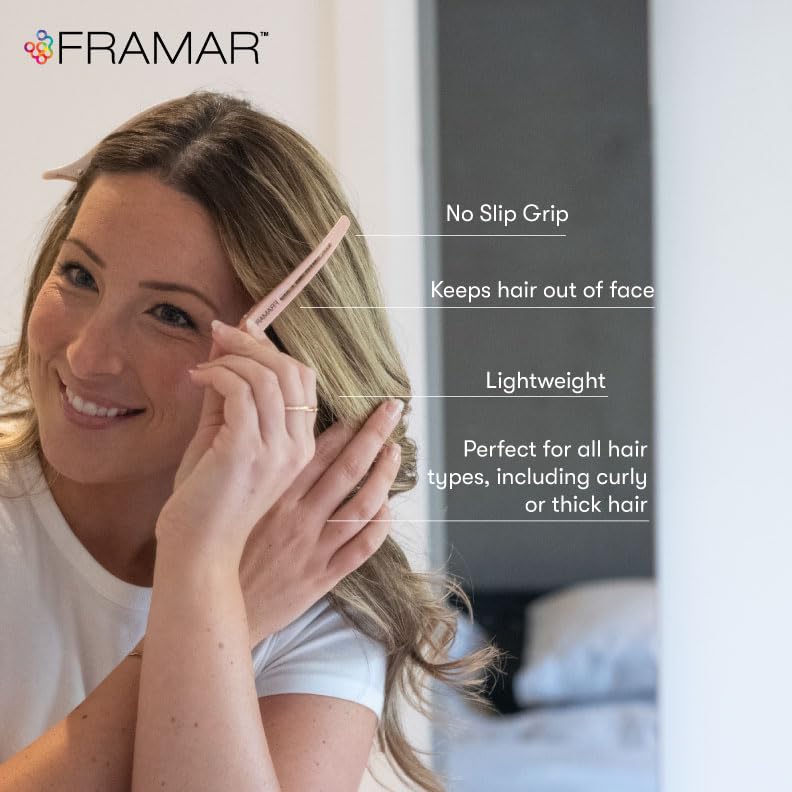 Foto 3 pulgar | Pinzas para el Cabello Framar 10 Piezas-Venta Internacional
