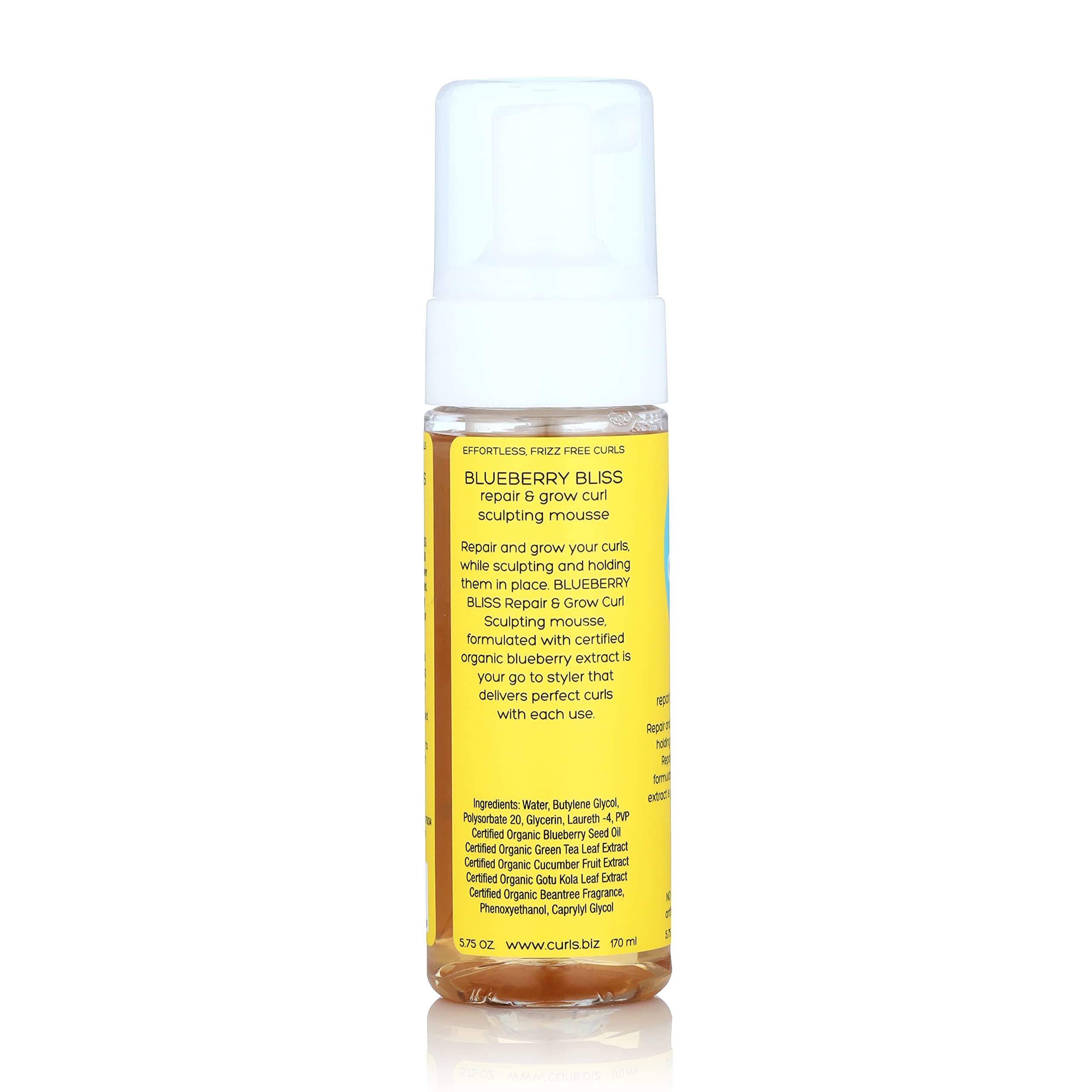 Foto 4 pulgar | Mousse Para Peinar Curls Blueberry Bliss 170 Ml Para Cabello Rizado - Venta Internacional.
