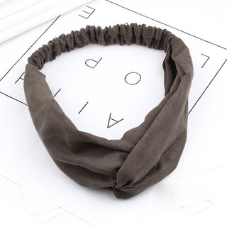 Foto 2 | Diadema Huoguo De Terciopelo Con Ala Ancha Y Pajarita Para Mujer - Venta Internacional.