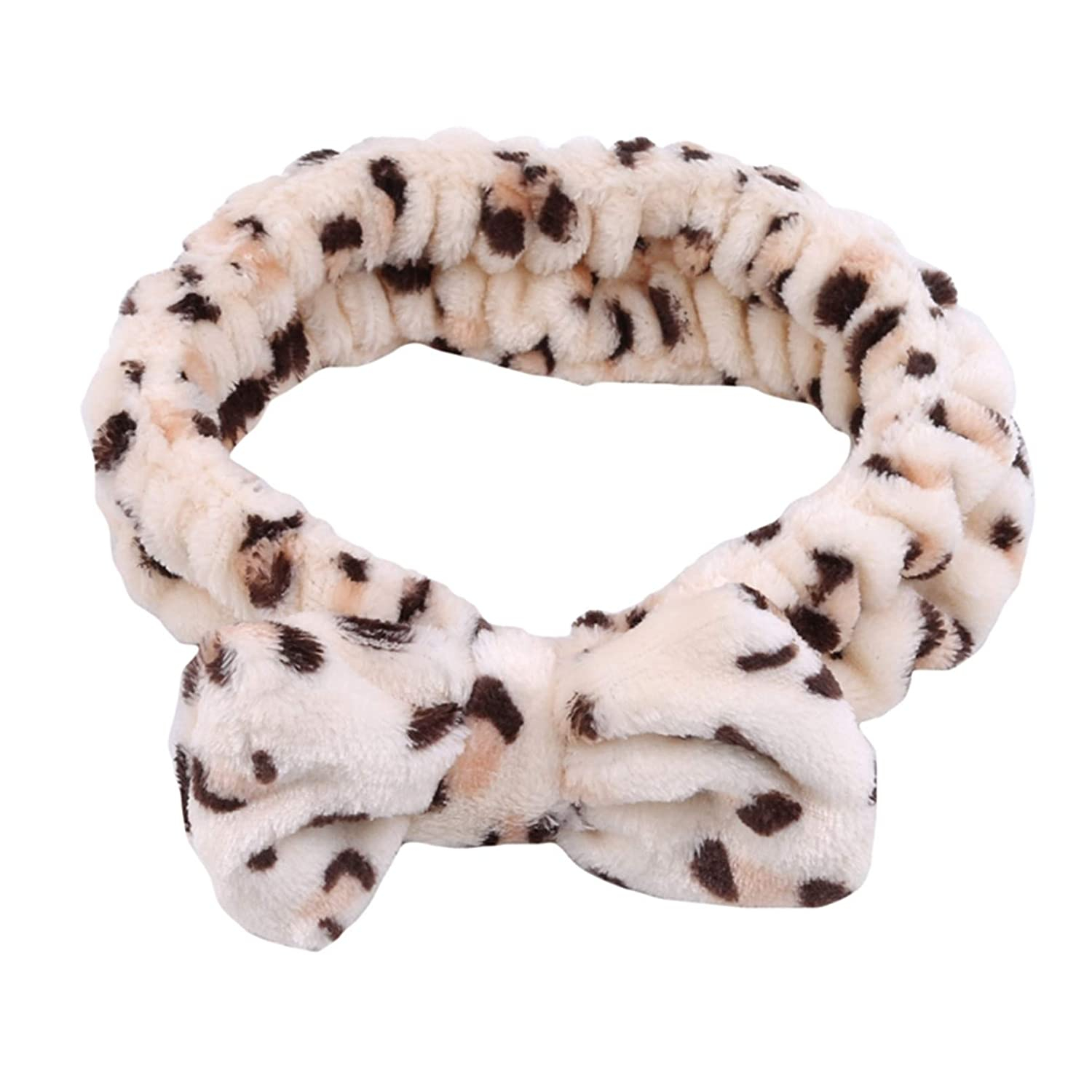 Foto 2 pulgar | Diadema Huoguo Diadema Elástica De Forro Polar Coral Suave Para Mujer - Venta Internacional.