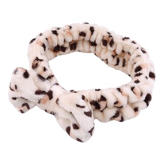 Foto 2 | Diadema Huoguo Diadema Elástica De Forro Polar Coral Suave Para Mujer - Venta Internacional.