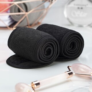 Foto 2 | Diadema De Maquillaje Huoguo Ultrasuave Ajustable Para Spa Y Facial X2 - Venta Internacional.