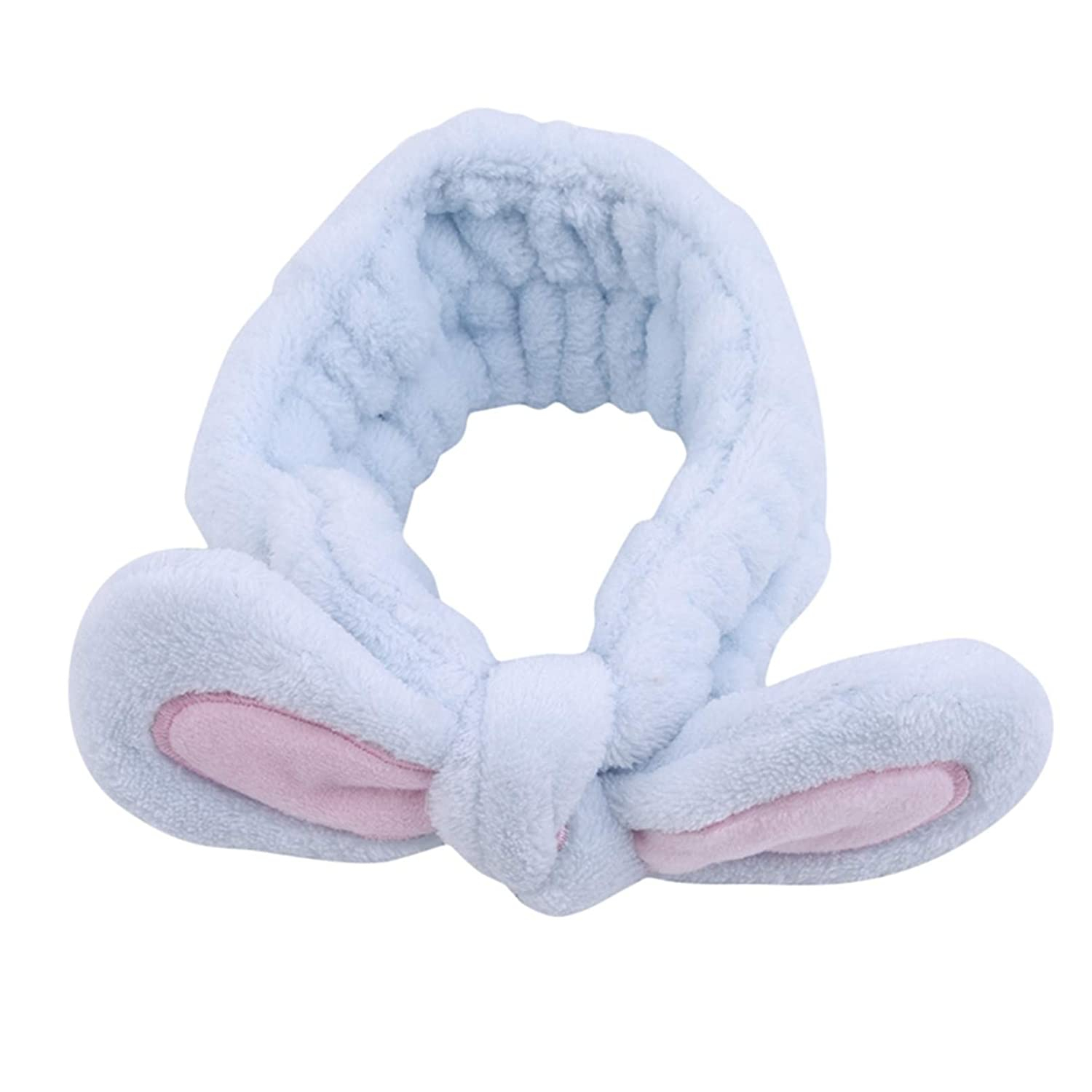 Foto 3 pulgar | Diadema Huoguo  Suave Lazo  Orejas De Conejo  Diadema Elástica Para Mujer - Venta Internacional.