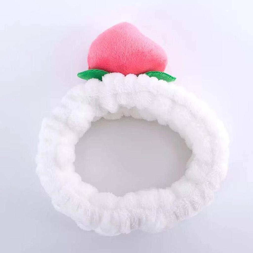 Foto 3 pulgar | Diadema Huoguo Fashion Velvet Peach Para Mujeres Y Niñas - Venta Internacional.
