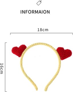 Foto 1 | Diadema Con Orejas De Animal Huoguo Con Dibujos Animados Suave Y Linda Para Mujer - Venta Internacional.