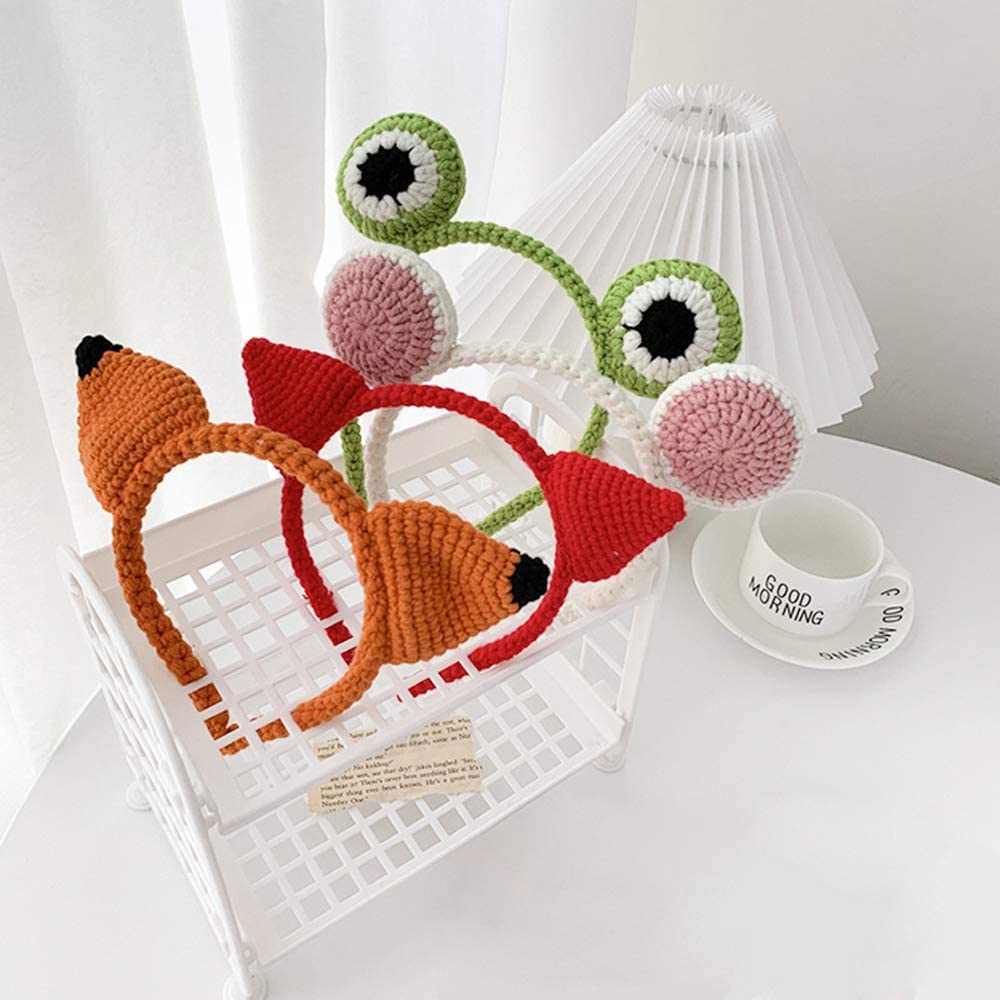 Foto 5 pulgar | Diadema Con Orejas De Animal Huoguo  Con Dibujos Animados  Suave Y Linda  Para Mujer - Venta Internacional.