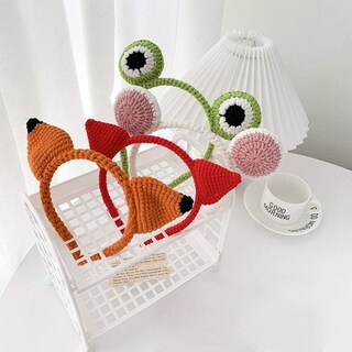 Foto 4 | Diadema Con Orejas De Animal Huoguo Con Dibujos Animados Suave Y Linda Para Mujer - Venta Internacional.