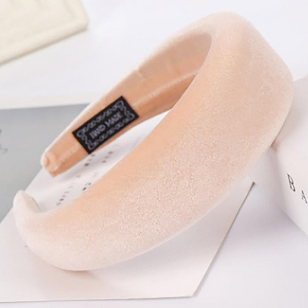 Foto 3 pulgar | Diadema De Moda Huoguo Velvet Sponge Para Mujer - Venta Internacional.