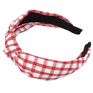 Foto 1 | Diadema Huoguo Grid Pajarita De Terciopelo Para Mujer - Venta Internacional.