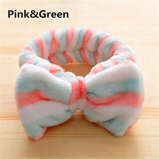 Foto 3 | Diadema Huoguo Diadema Elástica De Forro Polar Coral Suave Para Mujer - Venta Internacional.
