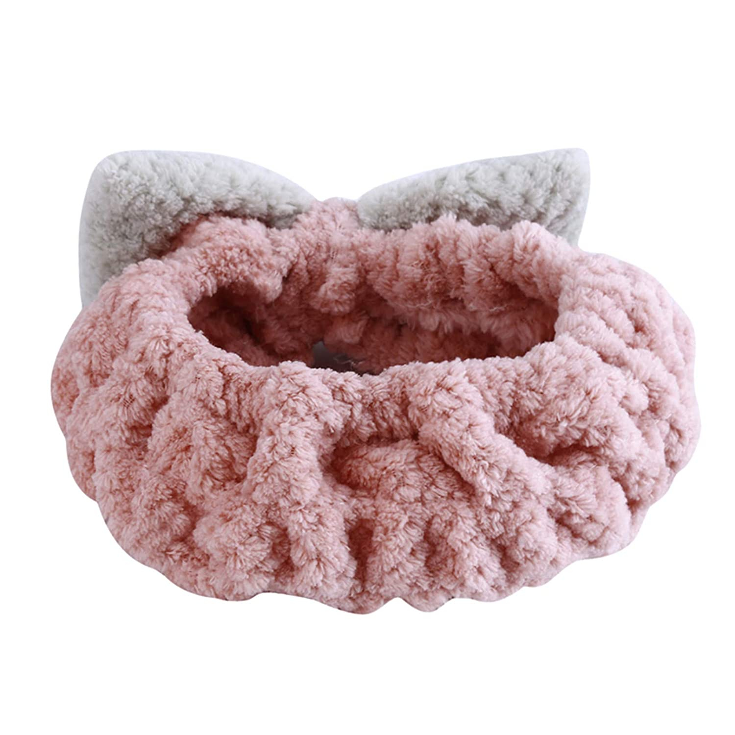 Foto 5 pulgar | Diadema Huoguo  Bonita Pajarita Para Maquillaje  Spa  Ducha  Mujer - Venta Internacional.