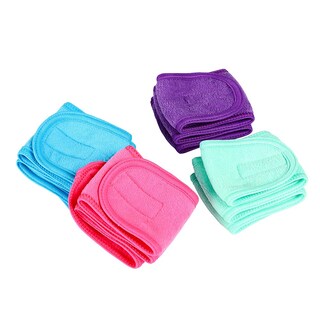 Foto 3 | Diademas De Spa Facial Huoguo 4 Unidades Tela Hipoalergénica - Venta Internacional.