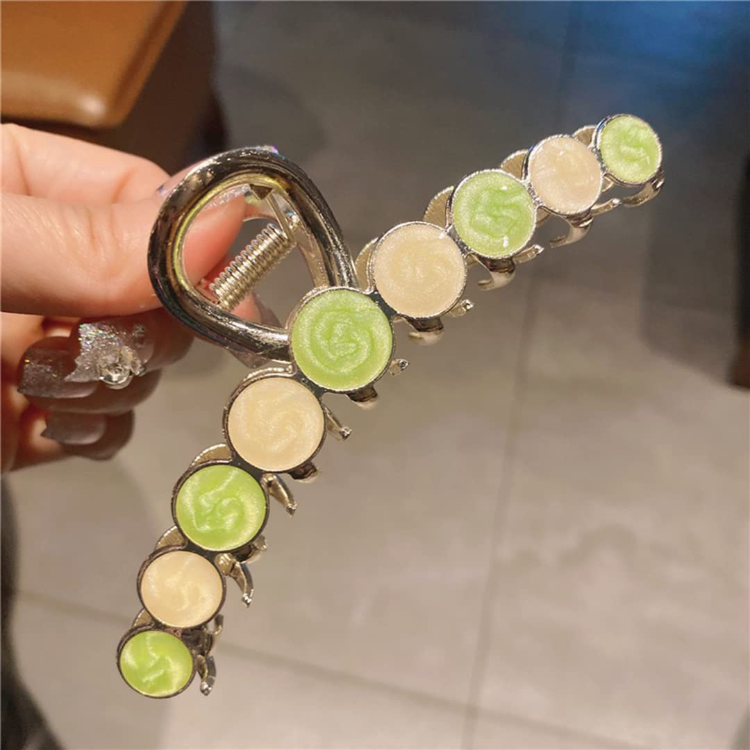 Foto 5 pulgar | Pinzas Metálicas Huoguo Para Peinar El Cabello Fino  Pinzas De Garras Medianas - Venta Internacional.
