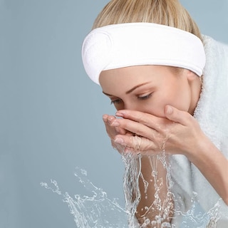 Foto 2 | Diademas De Spa Facial Huoguo 4 Unidades Tela Hipoalergénica - Venta Internacional.