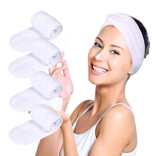 Foto 3 | Diademas De Spa Facial Huoguo 4 Unidades Tela Hipoalergénica - Venta Internacional.