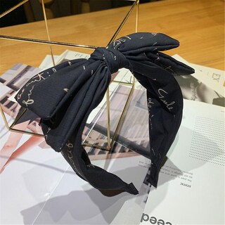 Foto 2 | Diadema Huoguo Con Pajarita Estampada Para Mujer - Venta Internacional.