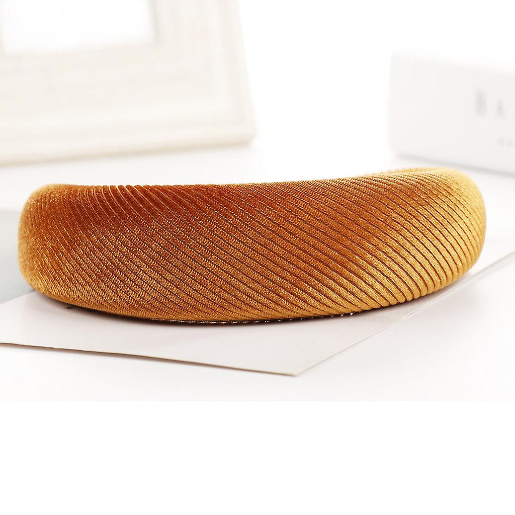 Foto 6 pulgar | Diadema De Moda Huoguo Velvet Sponge Para Mujer - Venta Internacional.