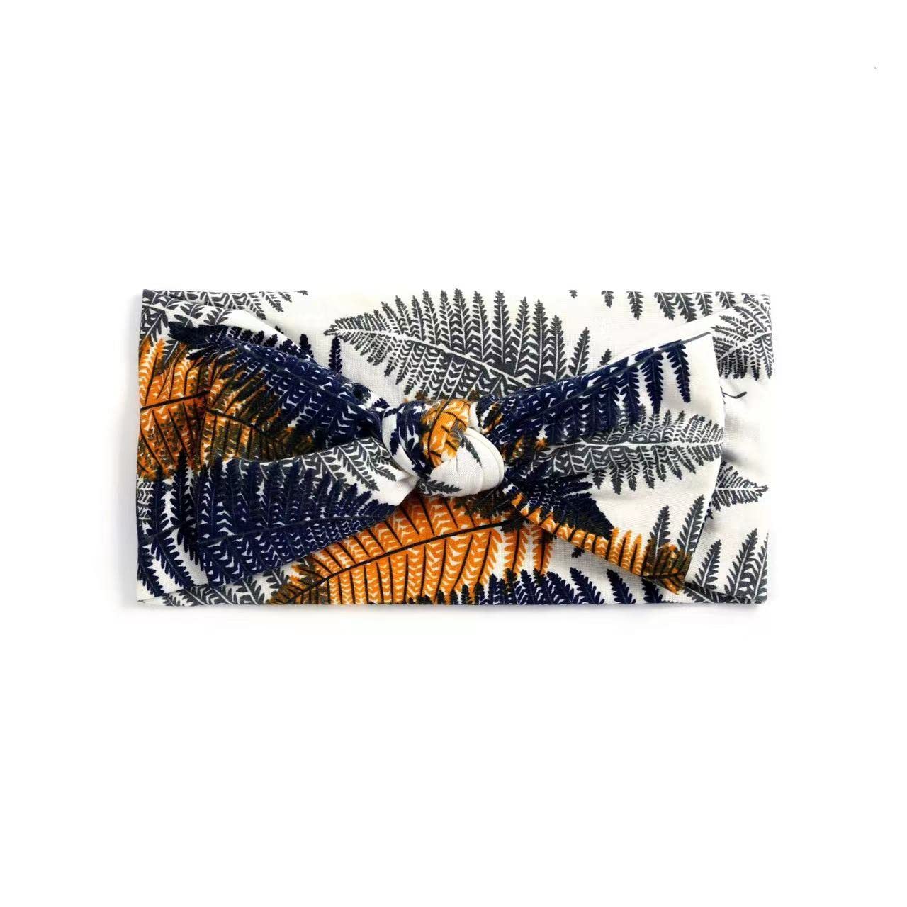 Foto 4 pulgar | Diadema Huoguo Vintage Con Nudo Medio En Forma De Cruz Con Hojas De Arce - Venta Internacional.