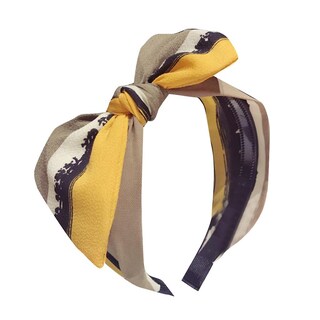 Foto 1 | Diadema Huoguo De Terciopelo Con Lazo Y Nudo Para Mujer - Venta Internacional.