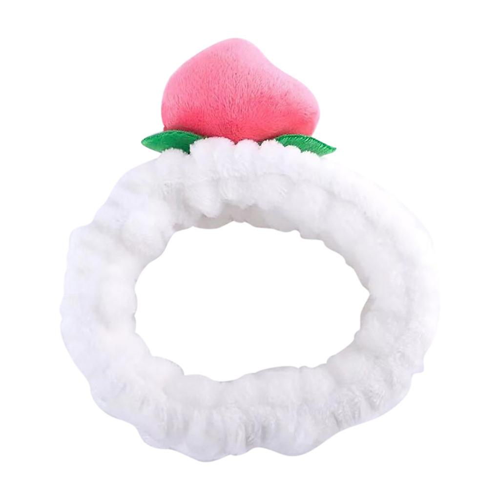 Foto 2 pulgar | Diadema Huoguo Fashion Velvet Peach Para Mujeres Y Niñas - Venta Internacional.