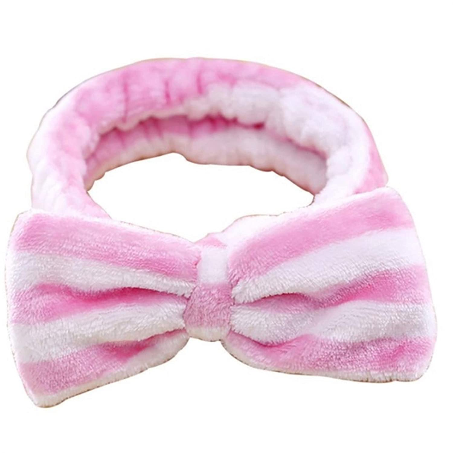Foto 2 pulgar | Diadema Huoguo Diadema Elástica De Forro Polar Coral Suave Para Mujer - Venta Internacional.