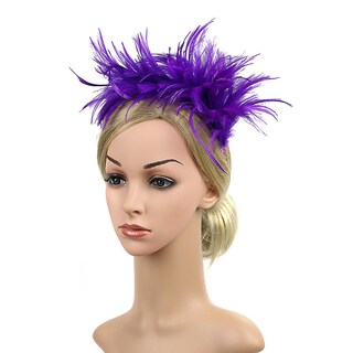 Foto 4 | Diadema Huoguo Vintage Burlesque Flapper Con Plumas De Avestruz - Venta Internacional.