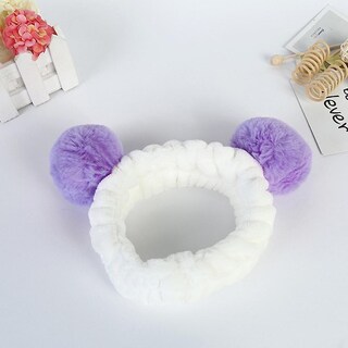 Foto 2 | Diadema Elástica Huoguo Para Mujer Con Orejas De Panda - Venta Internacional.