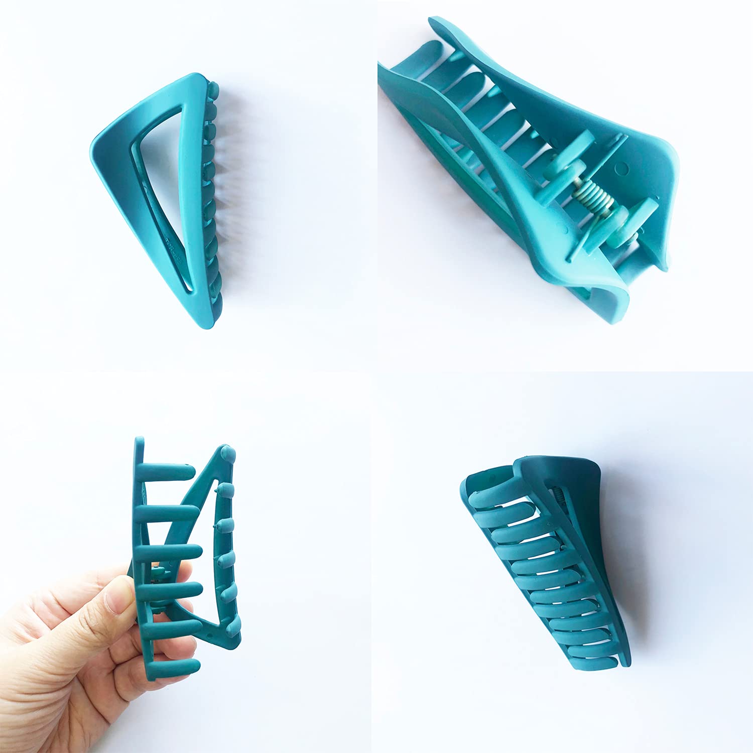 Foto 4 pulgar | Pinzas Para El Pelo Huoguo  Francesas  Mate  Elegantes  8 Colores - Venta Internacional.