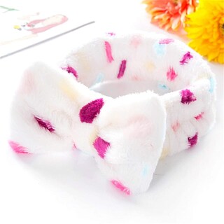 Foto 1 | Diadema Huoguo Diadema Elástica De Forro Polar Coral Suave Para Mujer - Venta Internacional.