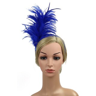 Foto 4 | Diadema Huoguo Vintage Burlesque Flapper Con Plumas De Avestruz - Venta Internacional.