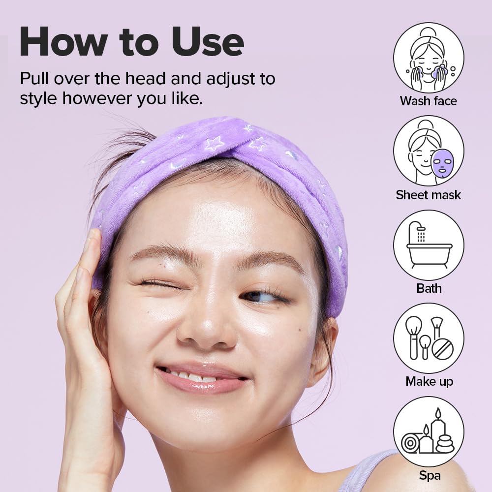 Foto 5 pulgar | Diadema I Dew Care Face Wash Design - Venta Internacional.