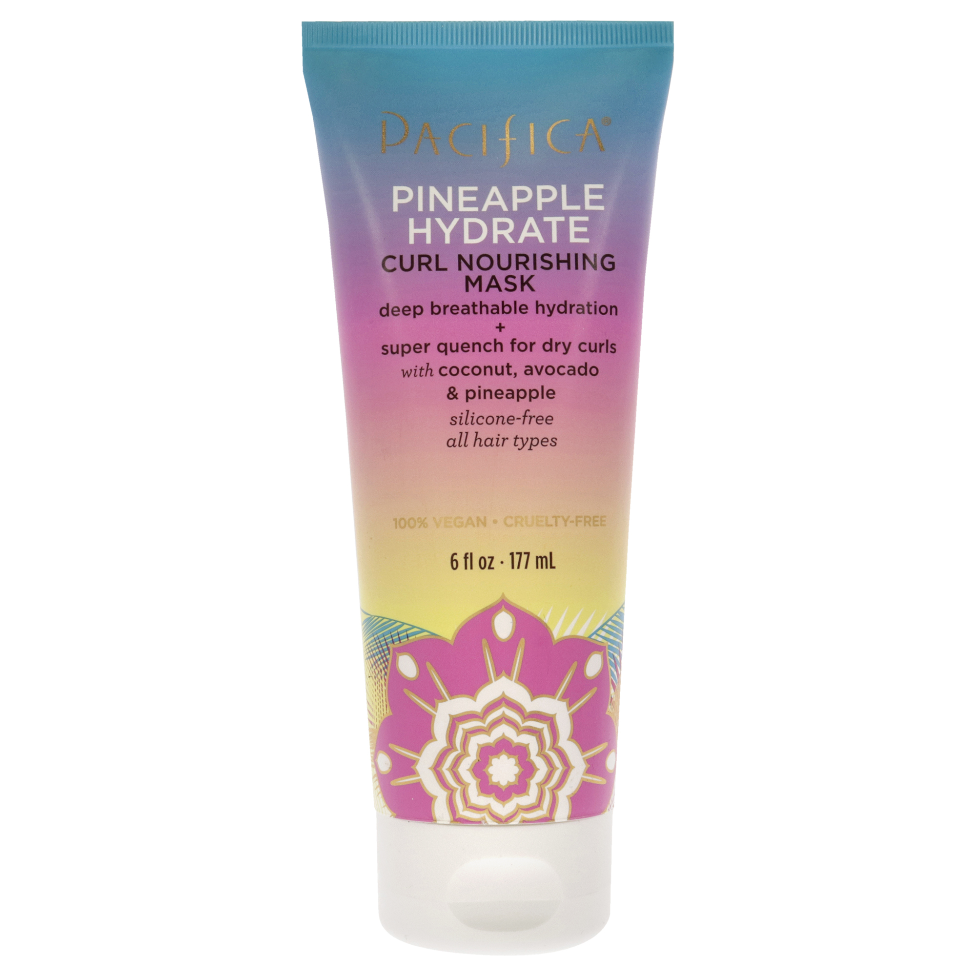 Foto 2 pulgar | Pacifica Hydrate Curl Nourishing Mask - Pineapple For Women 6 Oz Masque