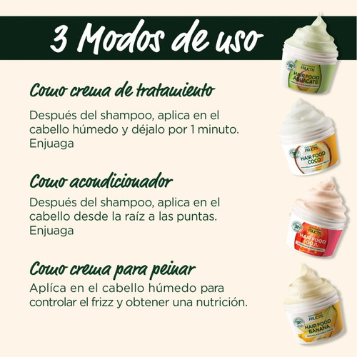 Foto 4 pulgar | Mascarilla Capilar Garnier Fructis Coco para Cabello Dañado 350ml