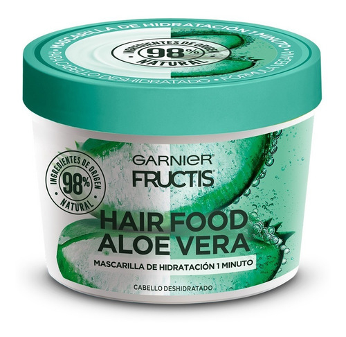 Foto 2 pulgar | Mascarilla Garnier Fructis Hair Food Aloe Vera 350 ML