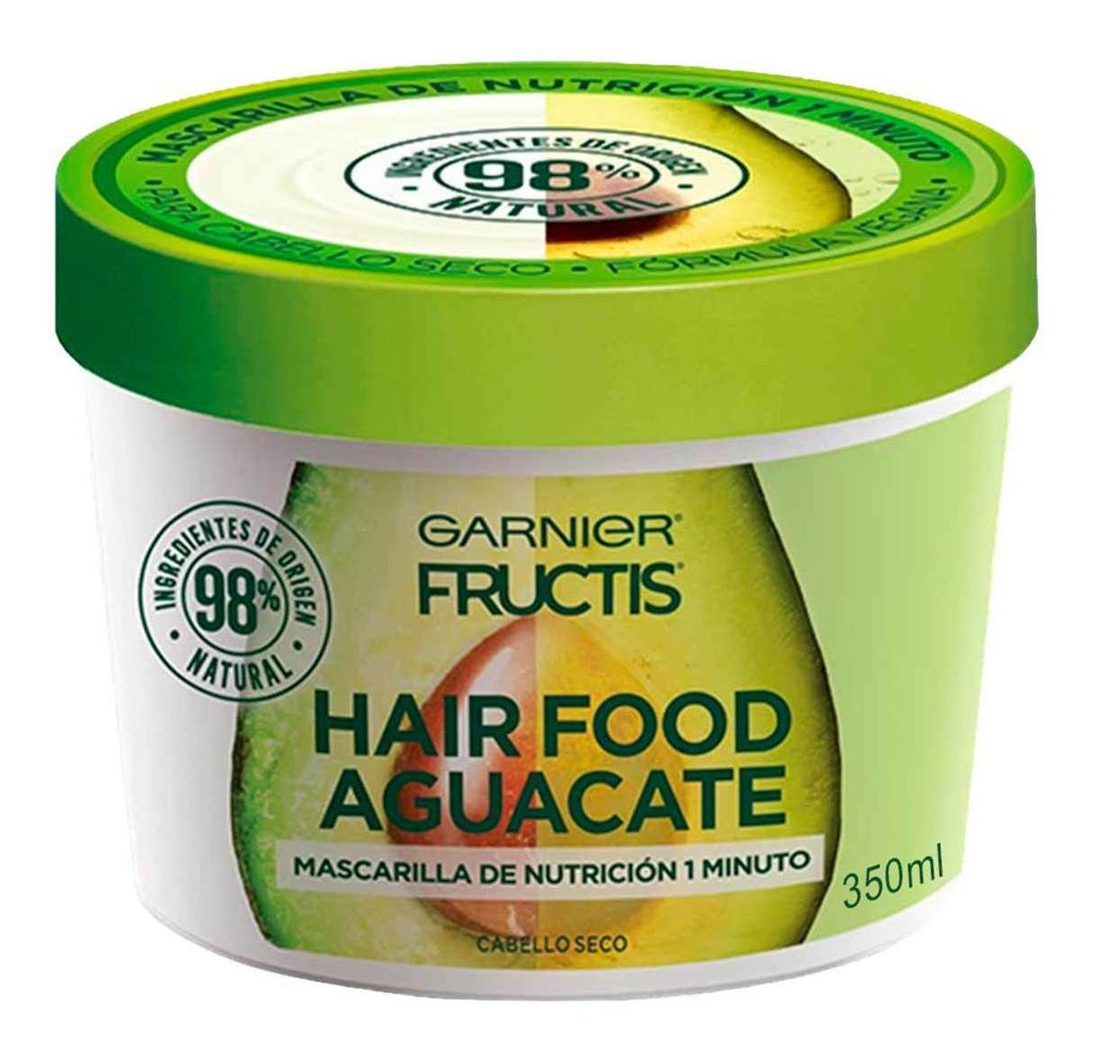 Foto 2 pulgar | Mascarilla Capilar Garnier Fructis Hair Food Aguacate 350 ML