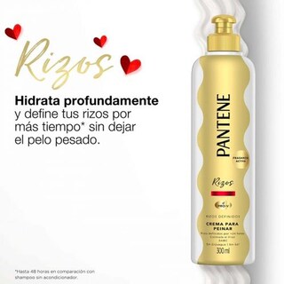 Foto 3 | Crema para Peinar Pantene Pro-v Rizos Definidos 300 ml