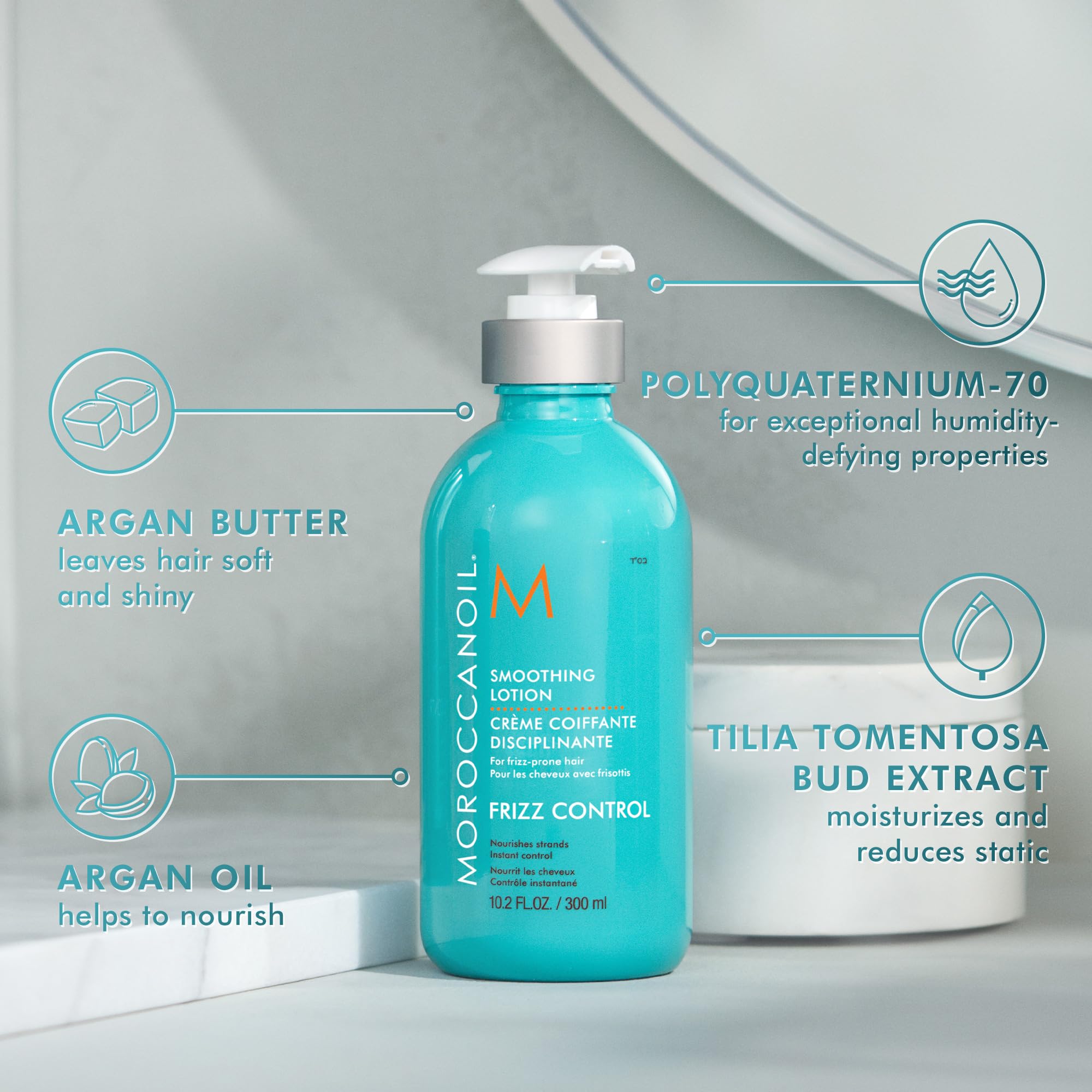 Foto 3 pulgar | Loción Suavizante Moroccanoil 300 Ml para Cabello- Venta Internacional