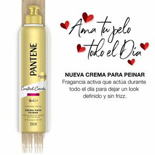 Foto 2 | Crema para Peinar Pantene Control Caída 300 ml