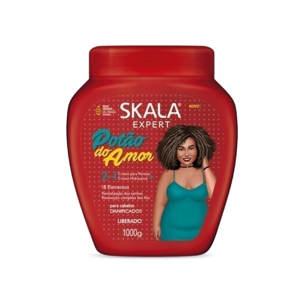 Foto 2 pulgar | Skala Expert Potao De Amor 2 En 1 Crema Para Peinar + Acondicionador Para Cabello Dañado