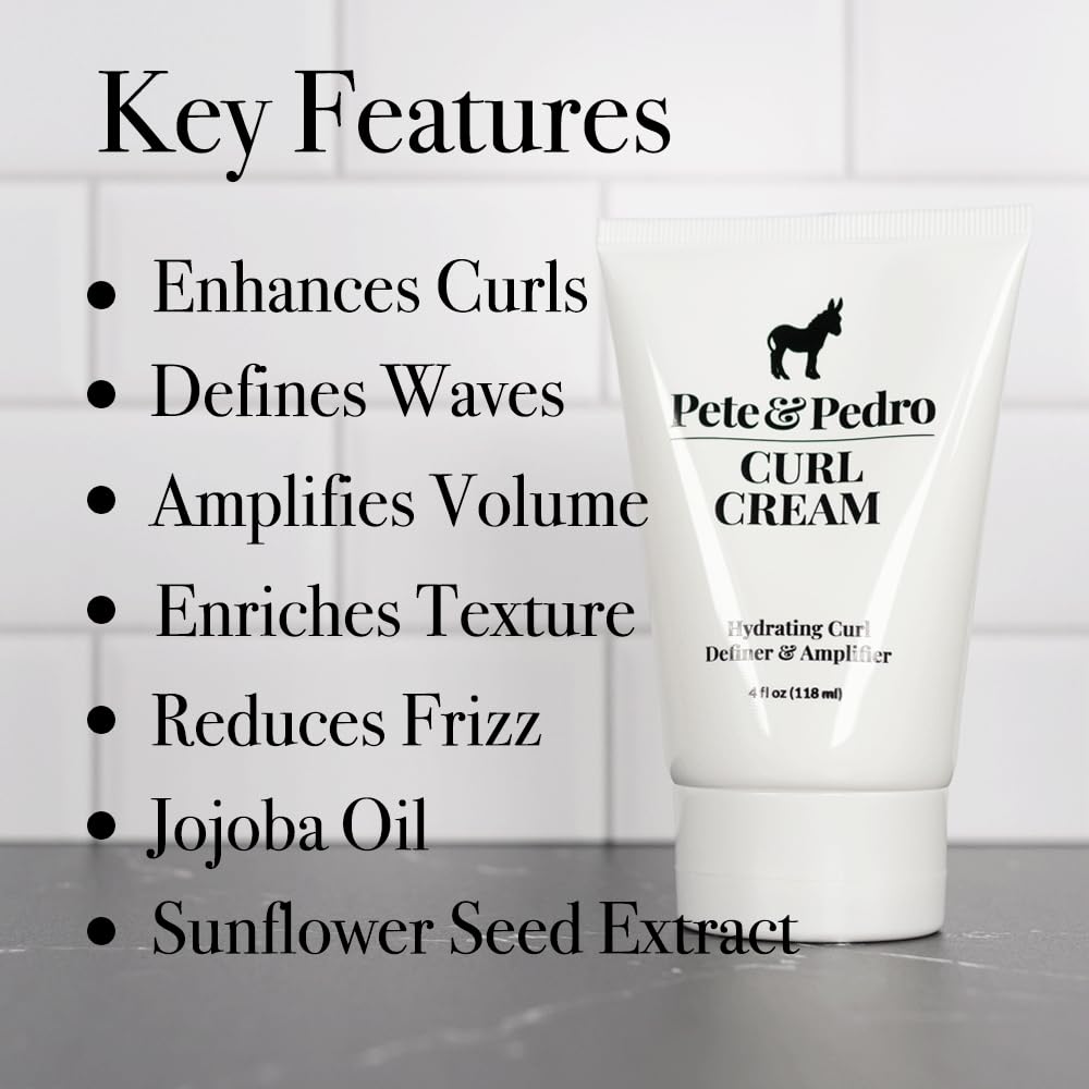 Foto 3 pulgar | Crema Para Rizos Pete & Pedro Curl Cream 118 Ml - Venta Internacional