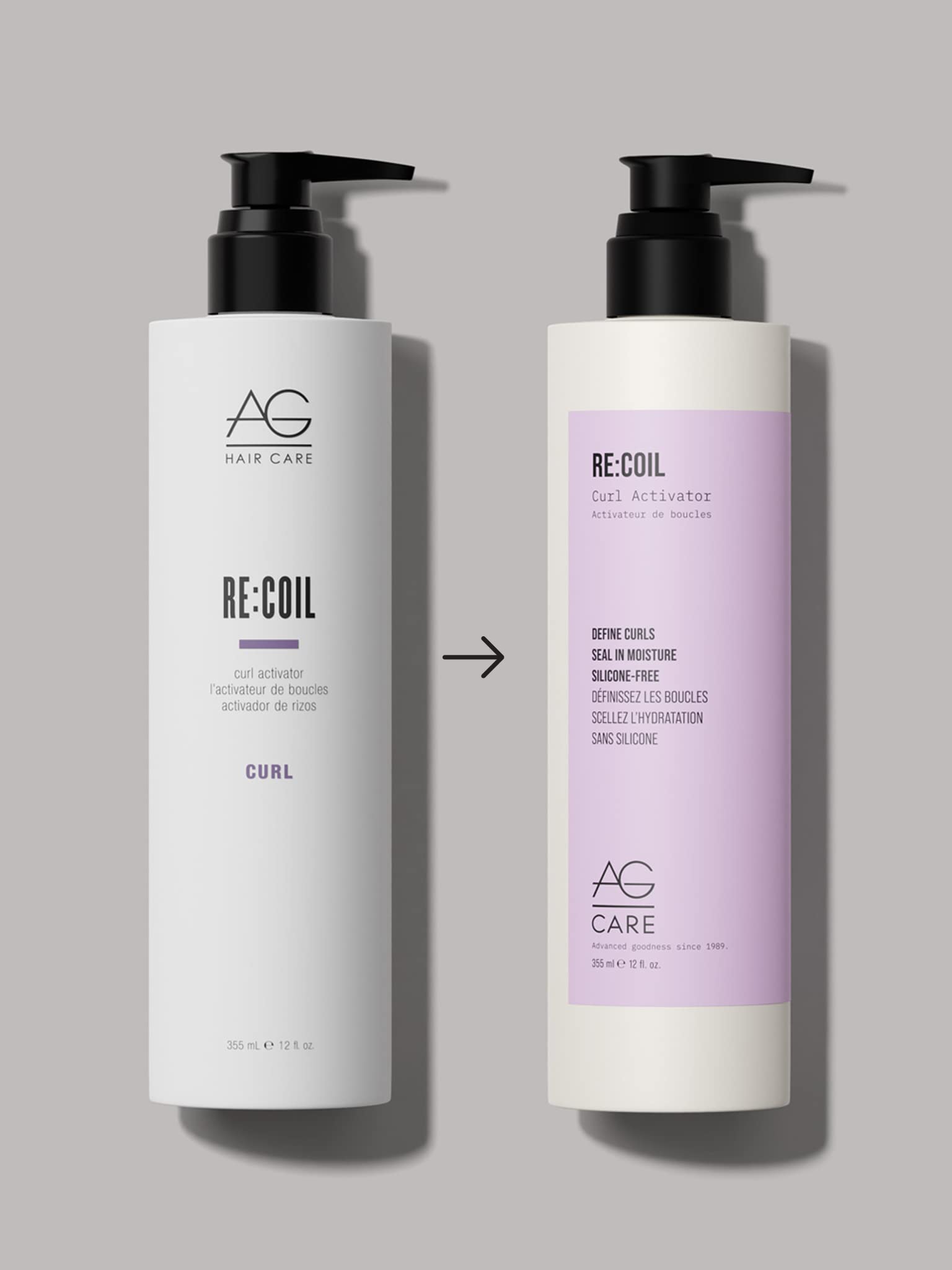 Foto 2 | Curl Activator Curl Cream Ag Care Re:coil Con Queratina, 350 Ml - Venta Internacional.