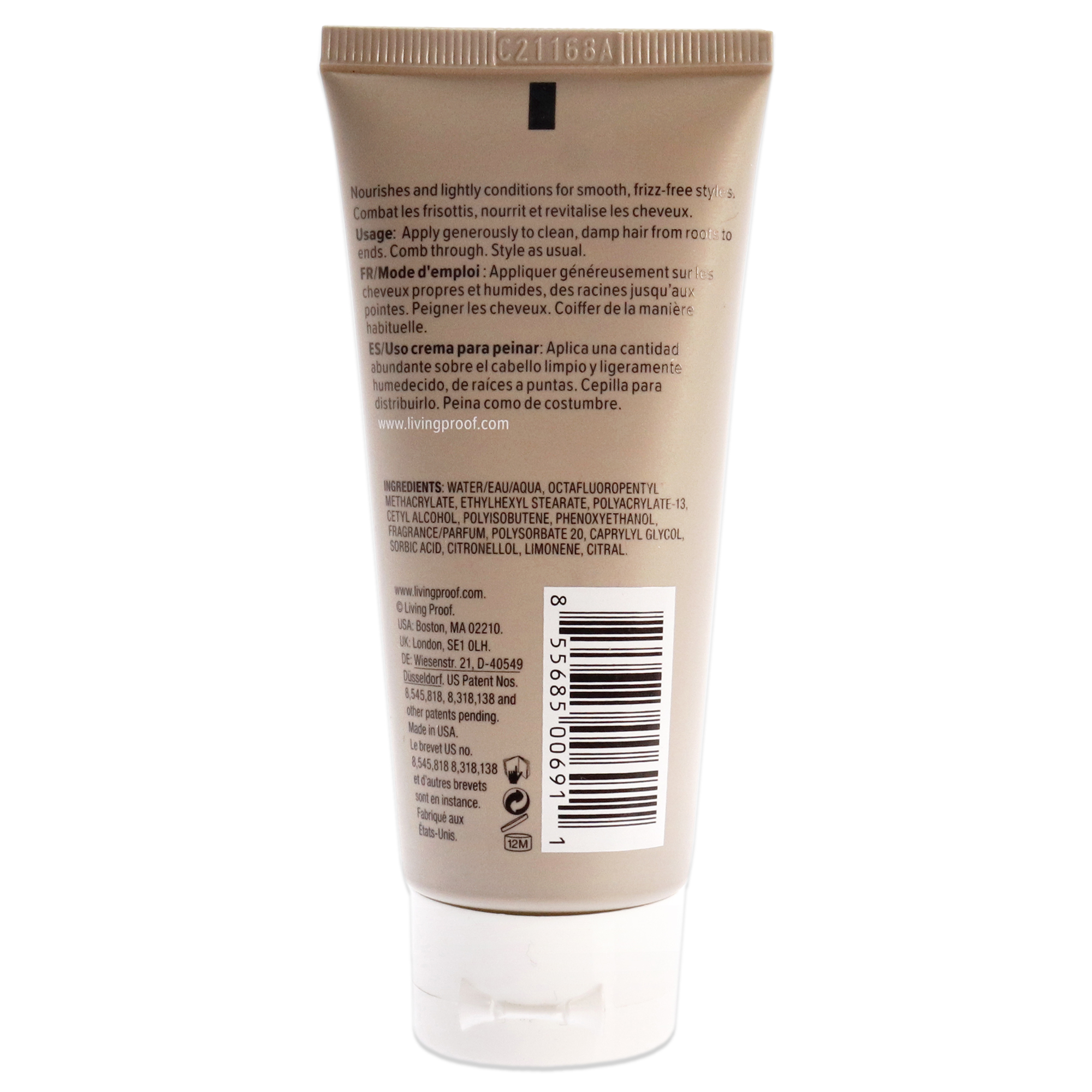 Foto 3 pulgar | Crema De Peinado Living Proof No Frizz, Nutritiva, 60 Ml - Venta Internacional.